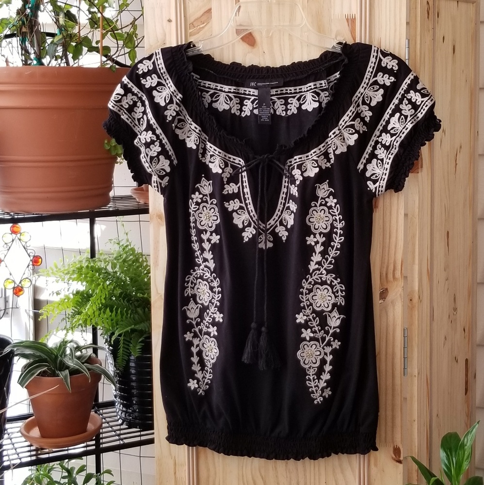INC Petite Top Short Sleeve
